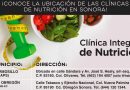 Cuenta Sonora con 5 Clínicas Integrales de Nutrición 