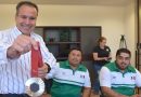 Reconoce Astiazarán logros de medallista paralímpico Edgar Fuentes