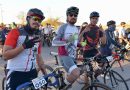 Participan decenas de ciclistas en  competencia Kino Race